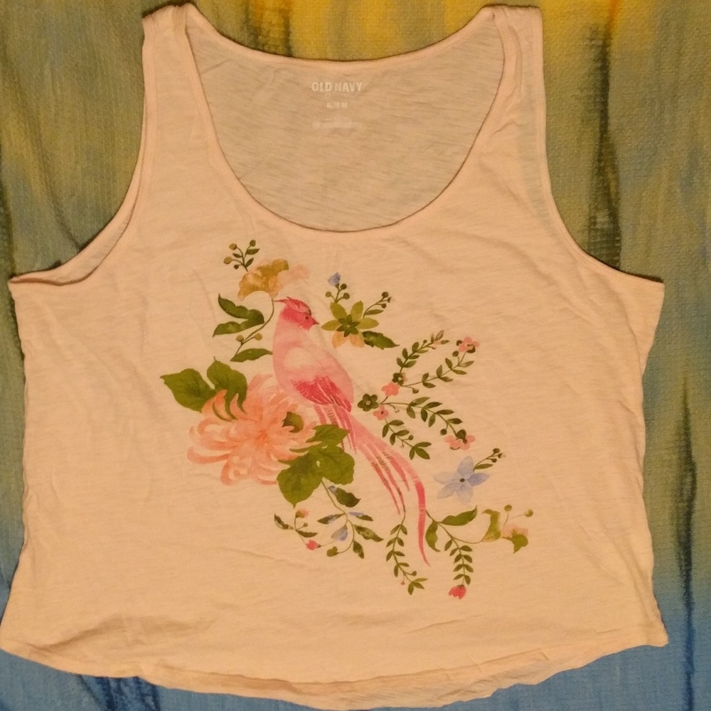 Old Navy Bird Tank Top, XL
